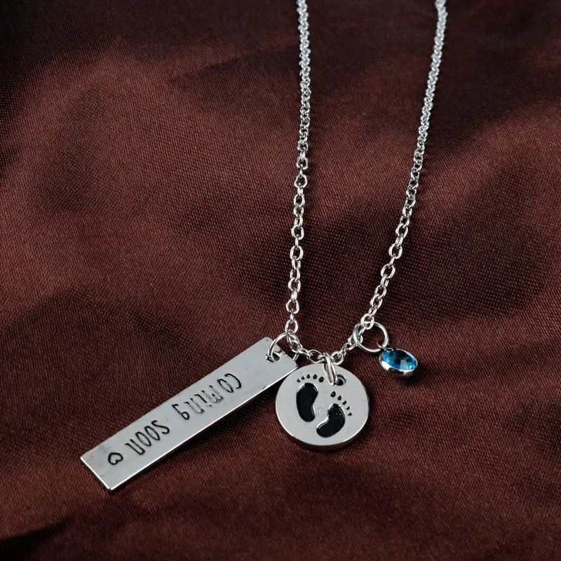 2019 модное серебряное кольцо с покрытием из бабушка скоро в продаже след ожерелье