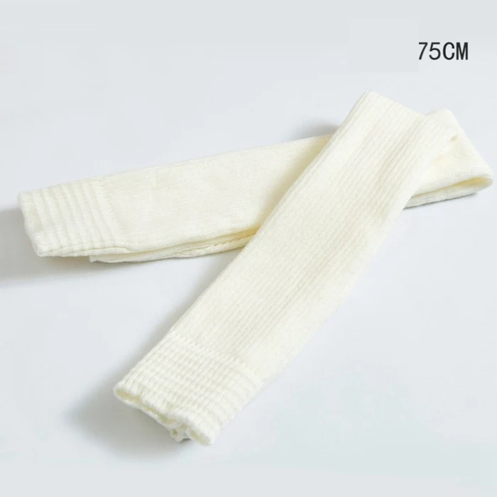 Beige 1 пара для женщин Йога Длинные вязаные гетры носки для девочек балетные костюмы латинских танцев Пилатес женские боти - Цвет: Beige