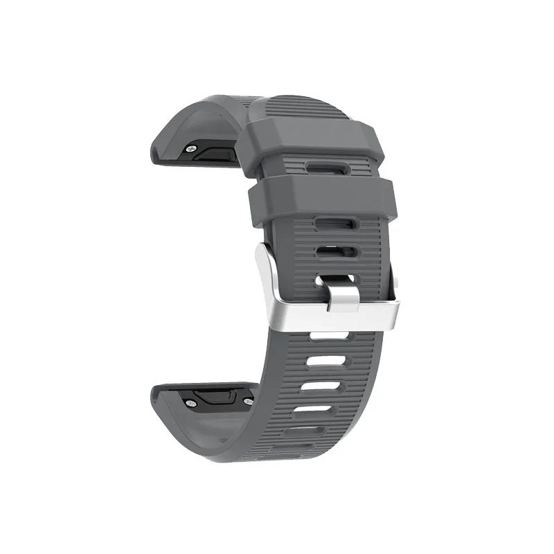 Ремешок силиконовый для Garmin Fenix 5X спортивный браслет наручных часов 3/3HR Ширина 26