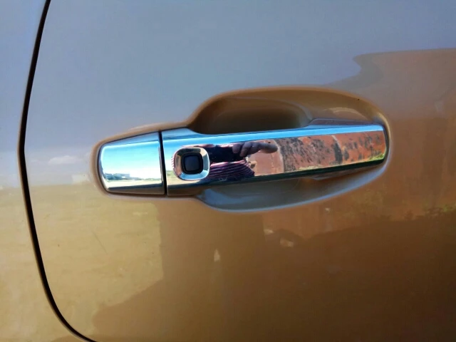 Высококачественный подарок автомобильная хромированная крышка дверной ручки из