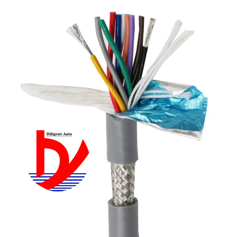 18AWG 2/3/4/5 ядро Towline экранированный кабель 5 м гибкий провод с ПВХ-изоляцией TRVVP