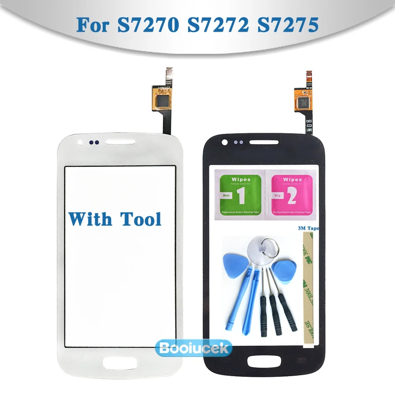 

High Quality 4.0" For Samsung Galaxy Ace 3 S7270 S7272 S7275 Touch Screen Digitizer Sensor Outer Front Glass Lens Panel