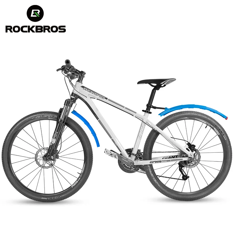 ROCKBROS телескопическая велосипед Велосипедные крылья складной MTB передние и