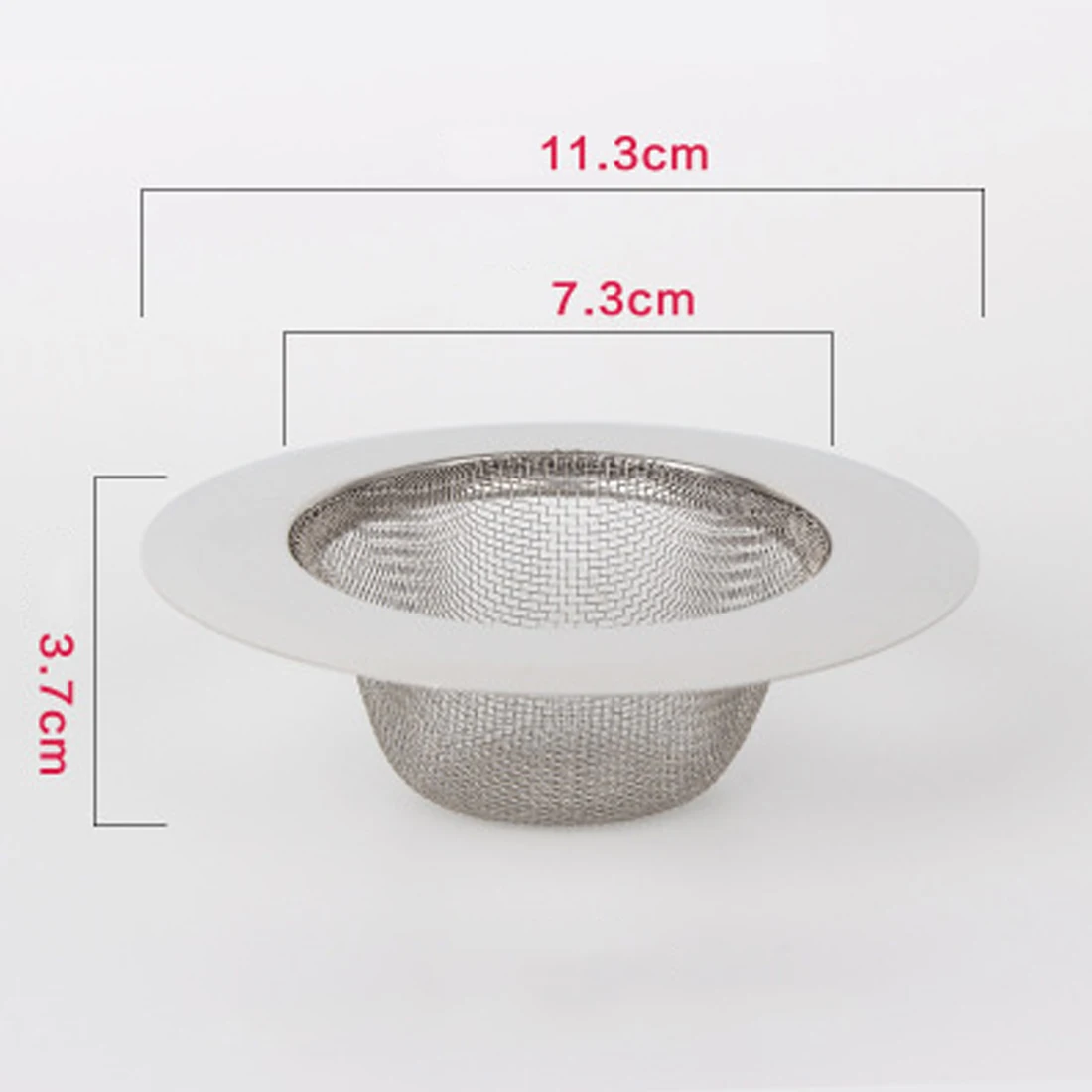 Сетчатый фильтр для слива волос из нержавеющей стали раковины в ванную