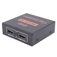 mini 4k2k hdmi connector 1x2 hdmi splitter 2 ports hub repeater amplifie for hdtv and computer