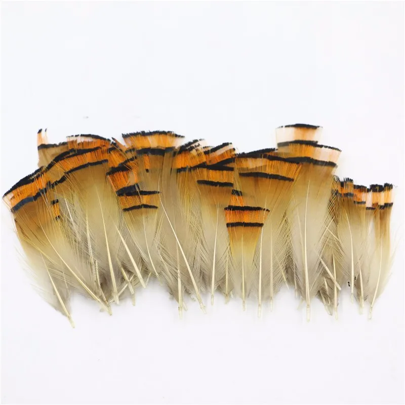 50 шт. настоящий натуральный Золотой фазан палантин материал для завязывания