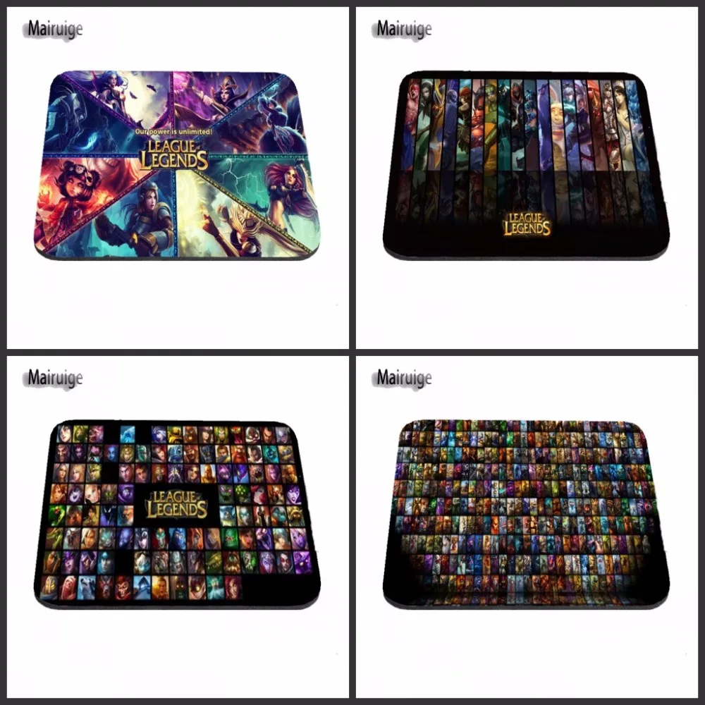 League of Legends Computer Gaming Mouse Pad Gamer Play Mats Customization Supported Decorate You Desk 18*22/25*20/29*25*2cm | Компьютеры и