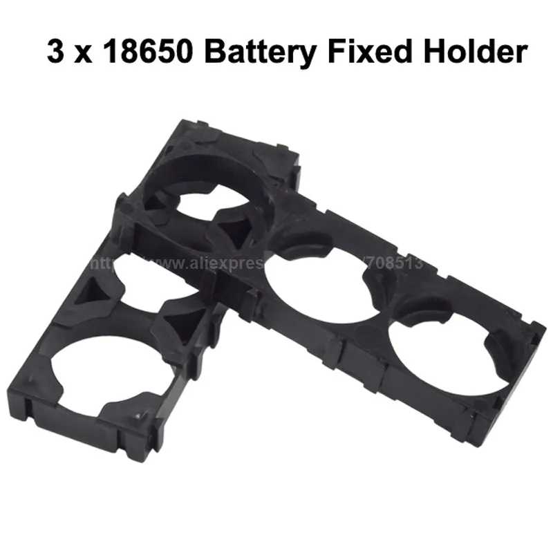 DIY 1/2/3x18650 аккумулятор с фиксированным держателем черный (10 шт.)|holder 18650|holder 18650 3holder