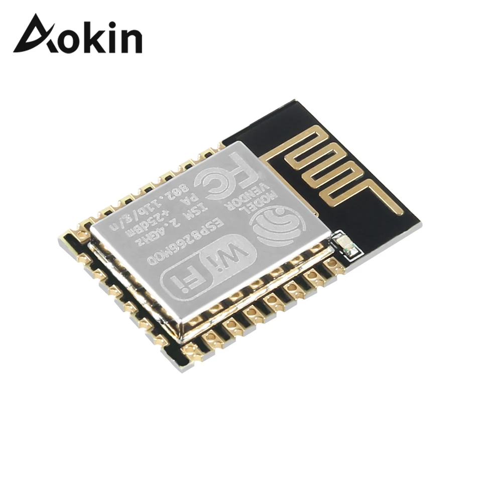 Aokin ESP8266 ESP 12E ESP12E (замена ESP12 12) дистанционный WIFI Серийный беспроводной модуль 3 В SPI