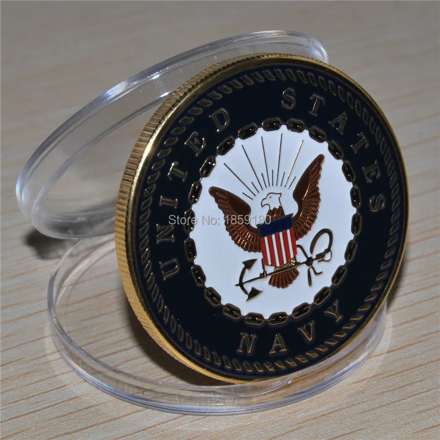Бесплатная доставка 5 шт./лот Новый военно-морской знак США Броня Бога Вызов