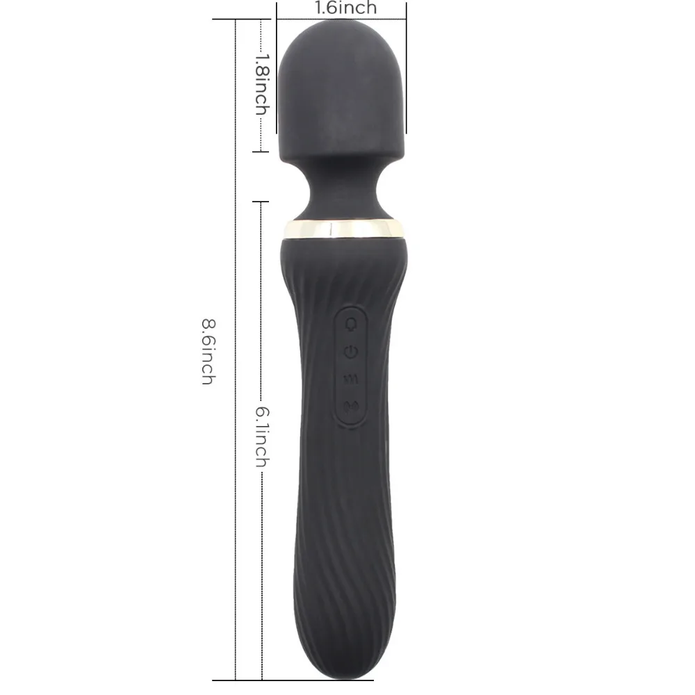 Волшебная палочка вибратор USB перезаряжаемая Беспроводная персональная