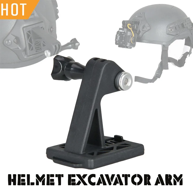 

Tactical Black TAN Color Helmet Excavator ARM For Sport Camera Hunting Accessory OS33-0200
