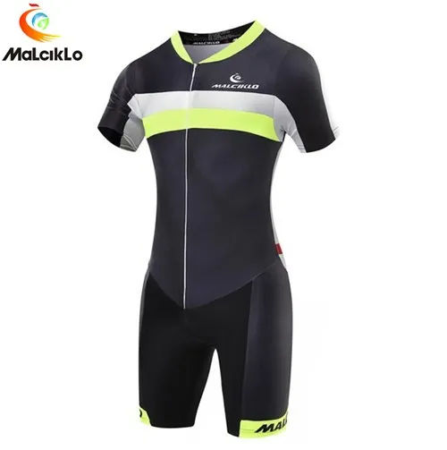 Triathlon Suit Malciklo триатлон костюм эластичный Велоспорт Джерси плотный велосипед Велоспорт Skinsuit Плавание мужские спортивные наборы Майо Ropa Ciclismo - Цвет: Triathlon Suit