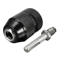 metal sleeve 2 13mm keyless drill chuck drilling adapter converter sds tool adaptor hardware tool accessories