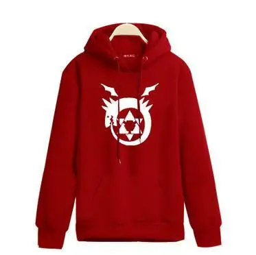 High-Q унисекс цельнометаллические пуловеры для алхимика толстовки свитшоты