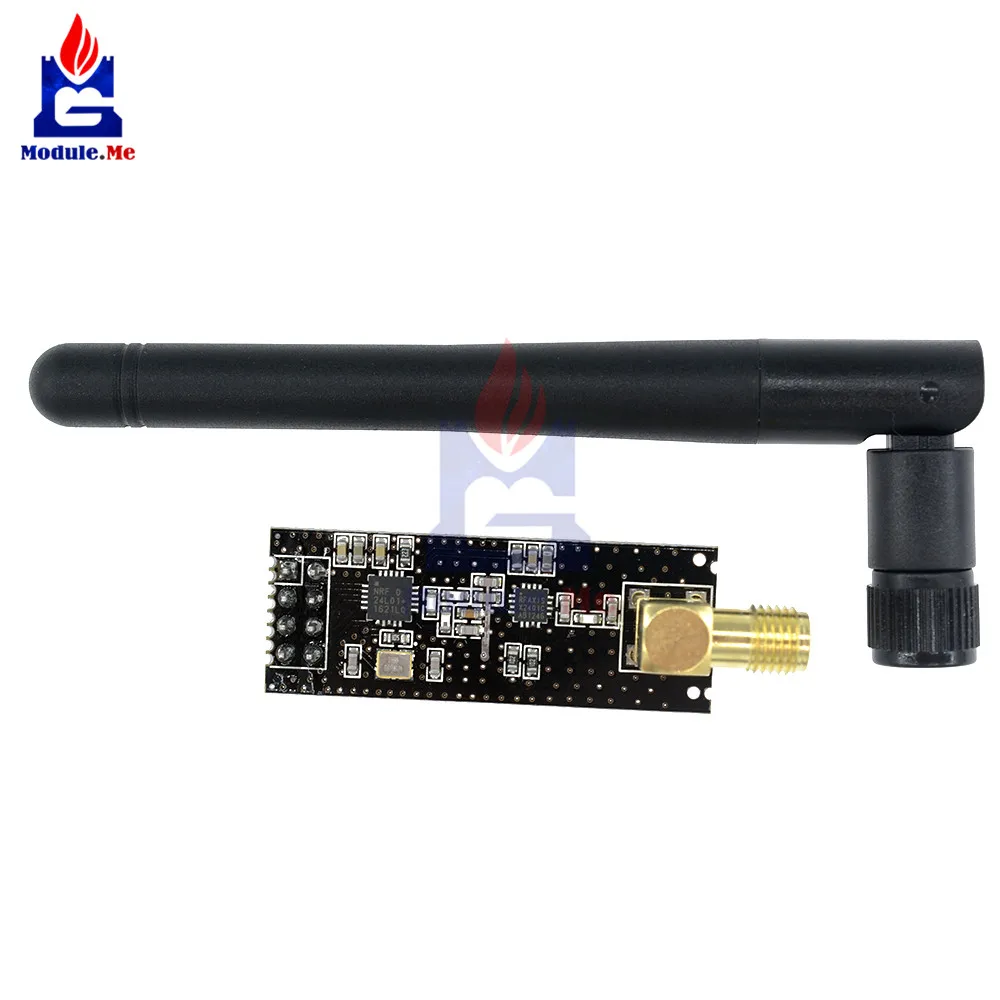Антенный модуль Wi Fi на большие расстояния 1100 м NRF24L01 + PA LNA SMA беспроводной