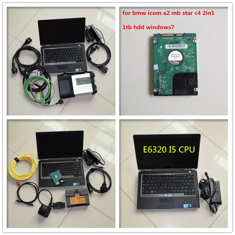 2в1 диагностический инструмент mb star c5 sd сканер для bmw icom a2 + 1 ТБ HDD 2019 07 новейшее