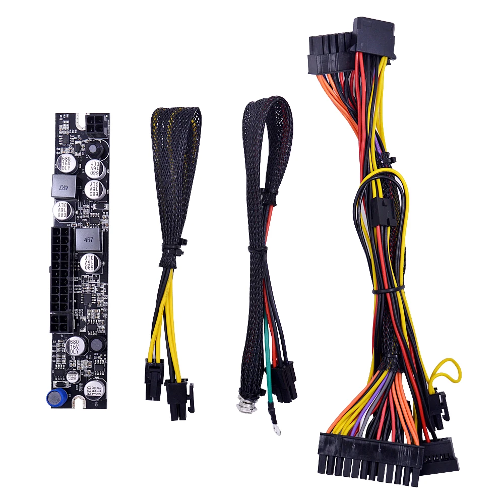 CHIPAL DC ATX 24Pin переключатель PSU адаптер карта Mini-ITX 24 Pin PC блок питания LR1204 180W 12V для HTPC
