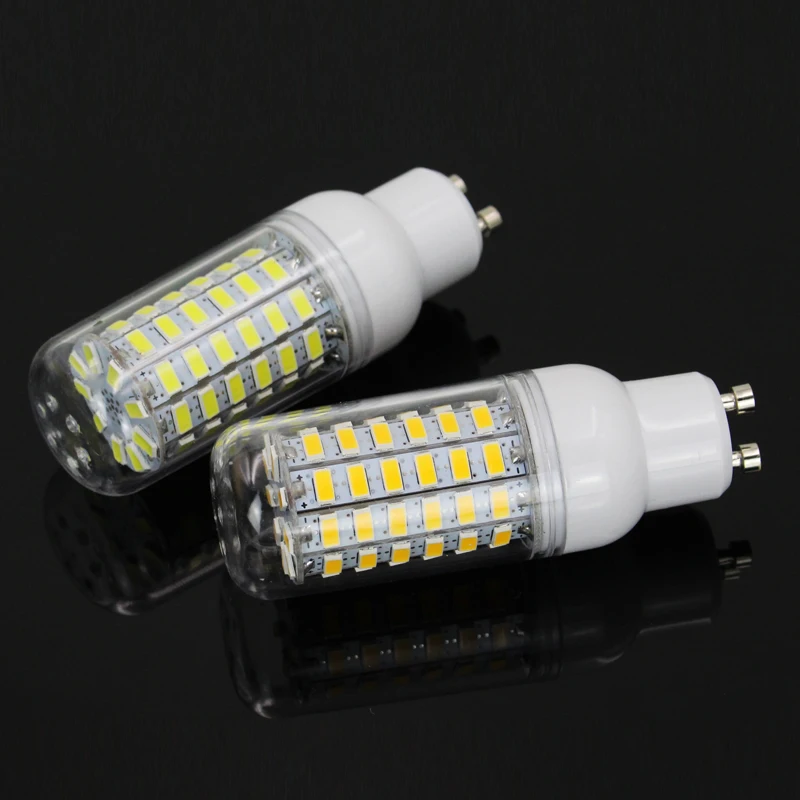 GU10 светодиодный кукурузы лампа лампы SMD5730 7 Вт 12 15 20 25 30 свет 220 V/110 V Высокое