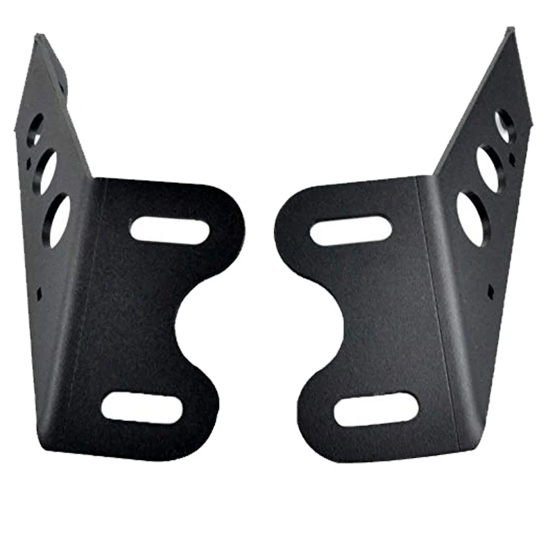 Для Jeep Wrangler 2"-22" светодиодный свет бар капот монтажные кронштейны для Jeep JK 2007- 2 двери/4 двери