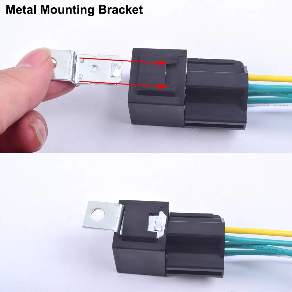 Автомобильный релейный переключатель 5 предпроводных жгутов 12 В постоянного