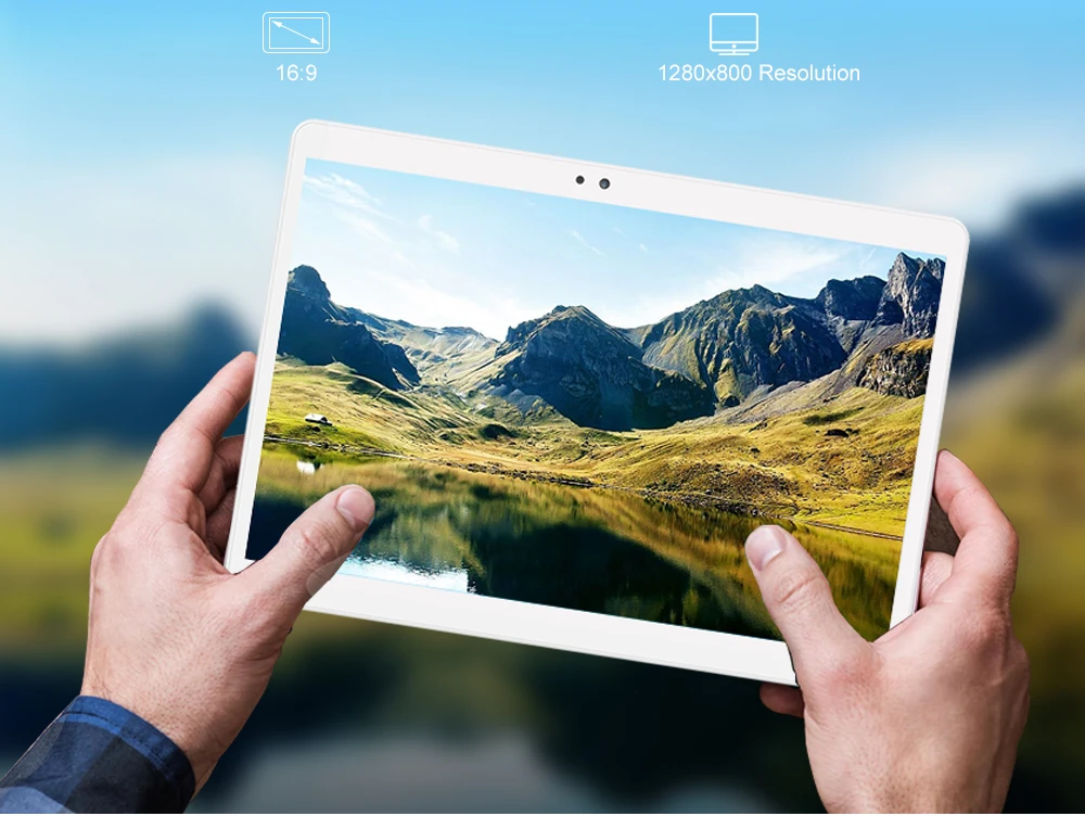 Подлинный 10,1 дюймовый планшетный ПК Android 8,0 Восьмиядерный 1280*800 ips ram 6 ГБ rom 64 ГБ 3G/4G LTE телефонный звонок 10 планшетов+ подарок