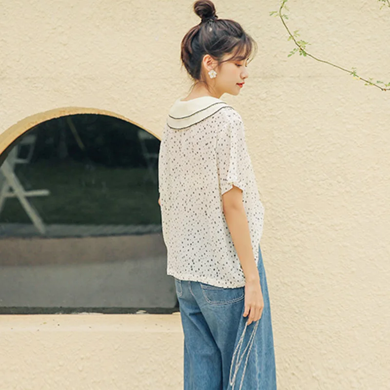 Кукла воротник зеленый черный рубашка 2019 иностранная женская двухслойная кукла