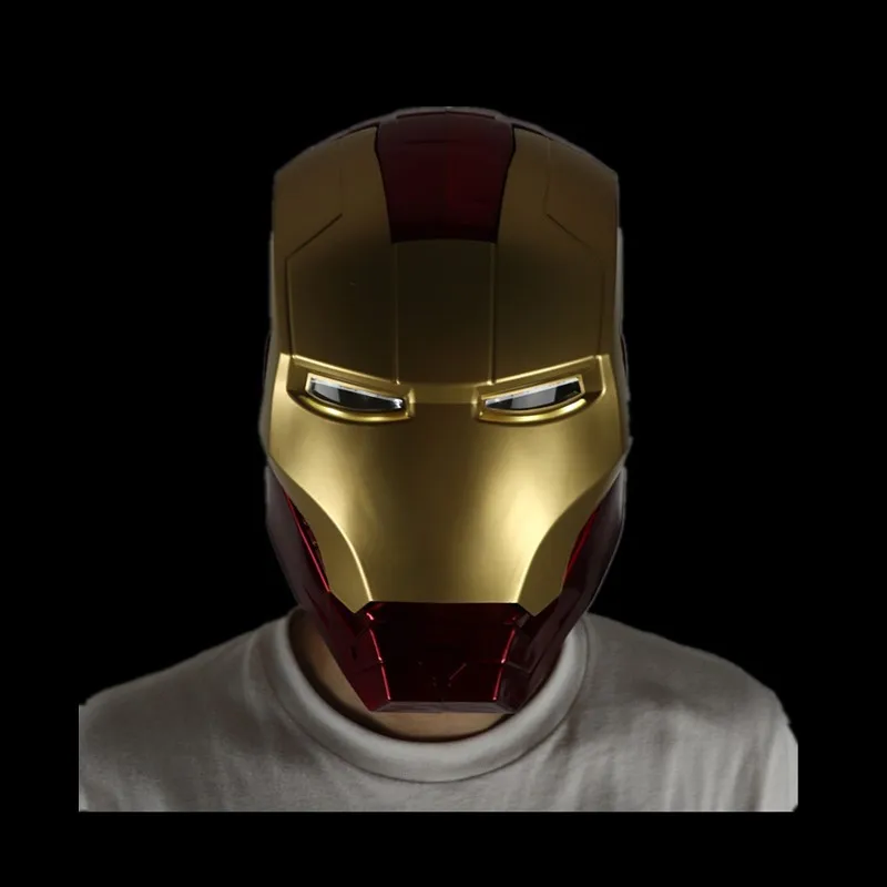 Новинка Костюмы супергероев для косплея Железного человека маска лица Tony Старк