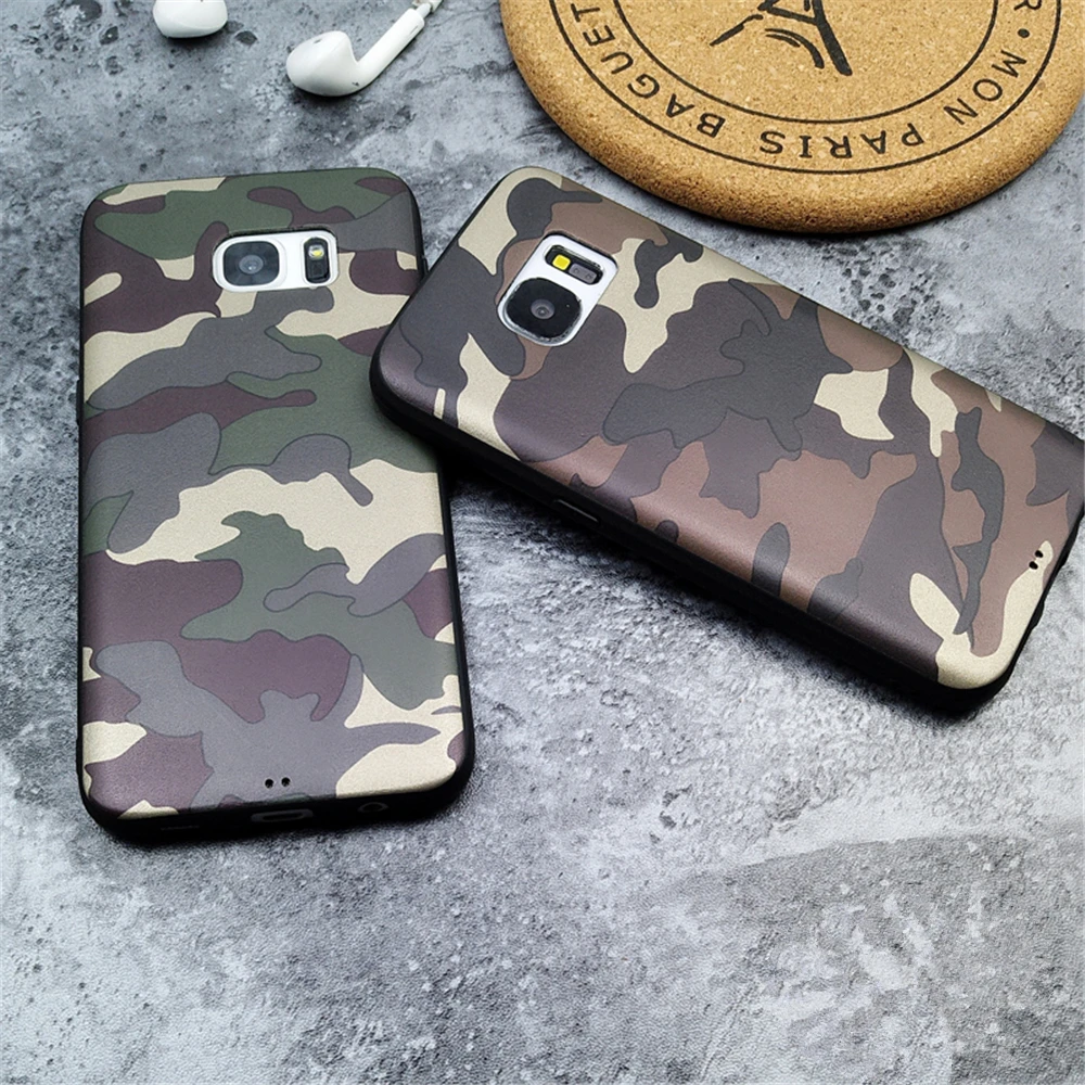 Для samsung Примечание 8 Зеленый Пустыня серый камуфляж чехол для телефона Galaxy S8 S8Plus