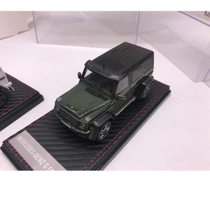 1:43 металлическая модель автомобиля Mercedes-Benz G500 4x4 металлическая модель дорожного транспортного средства детские игрушки коллекция подарок - Цвет: Зеленый