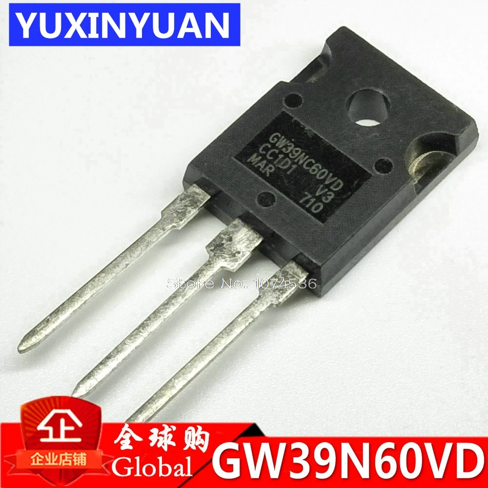 STGW39NC60VD GW39NC60VD to-3p 5 шт./лот интегральная схема IC chip | Электронные компоненты и
