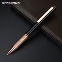 monte mount black and rose gold clip grace ballpoint pen stationery office supplies elegant writing