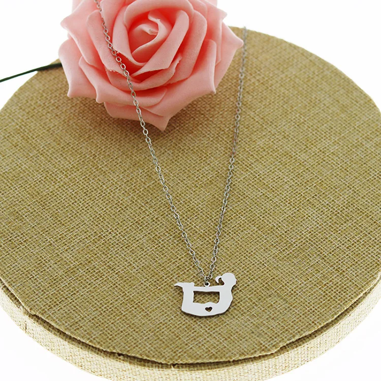

Fashion stainless steel necklace sports enthusiasts yoga necklace personality men and women necklace