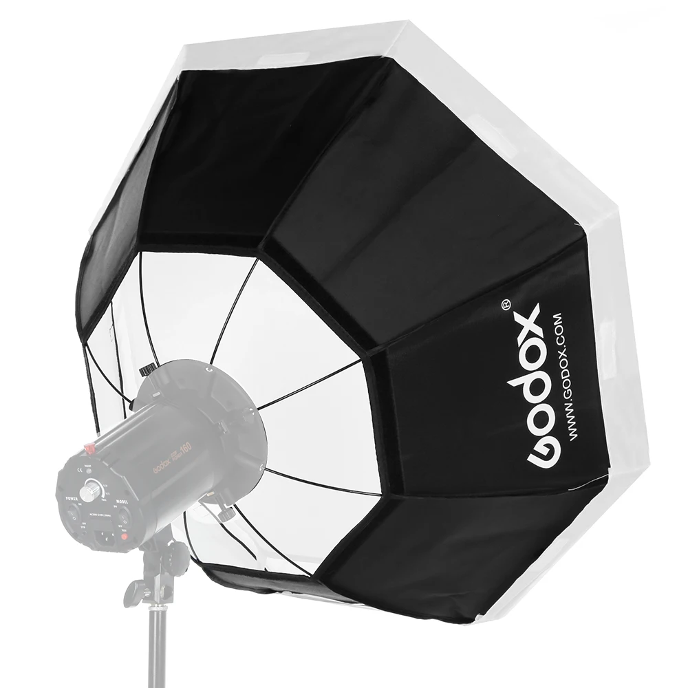 Восьмиугольный софтбокс Godox 80 см 31 5 дюйма с универсальным креплением для