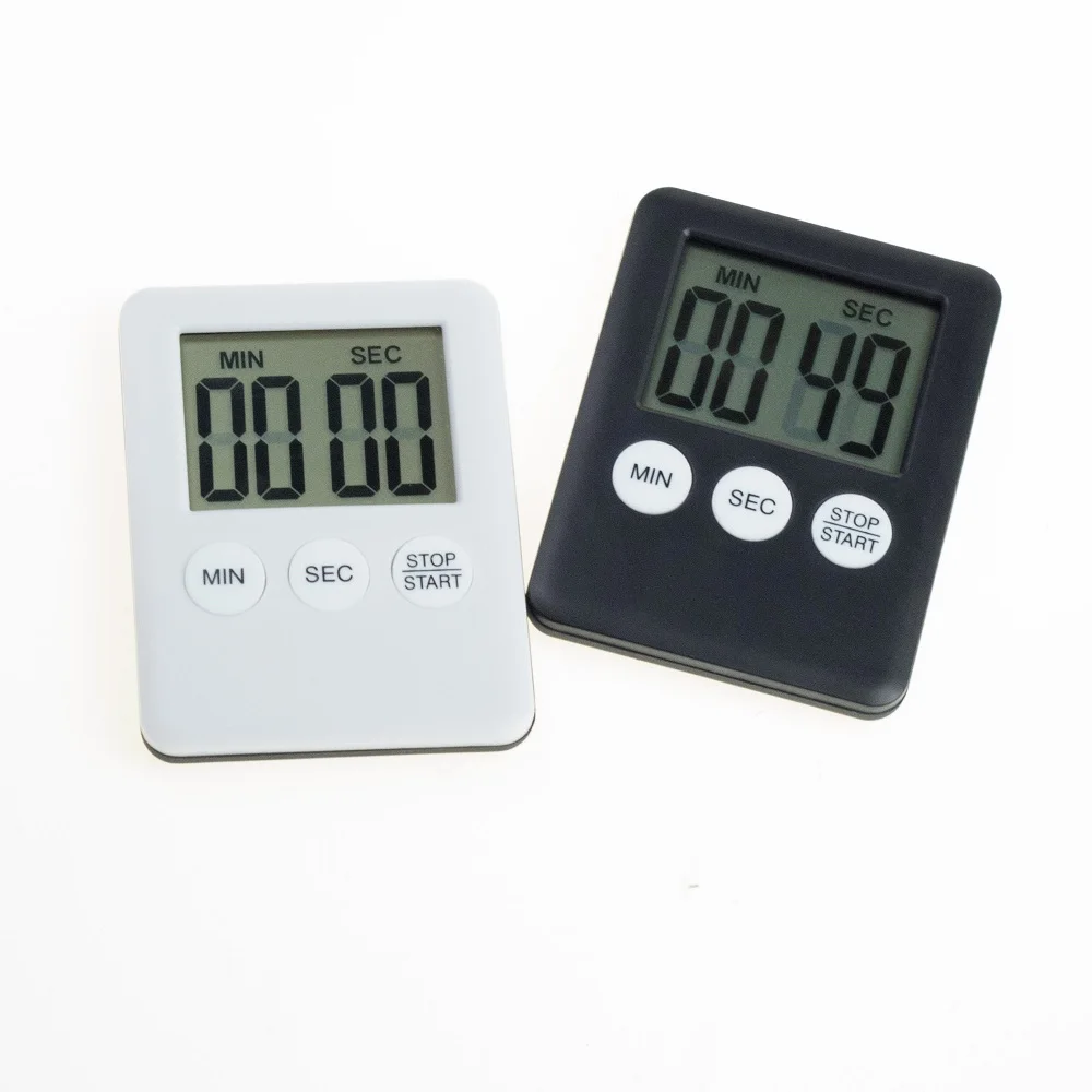 LINSBAYWU часы с большим ЖК-дисплеем цифровой кухонный таймер обратный отсчет