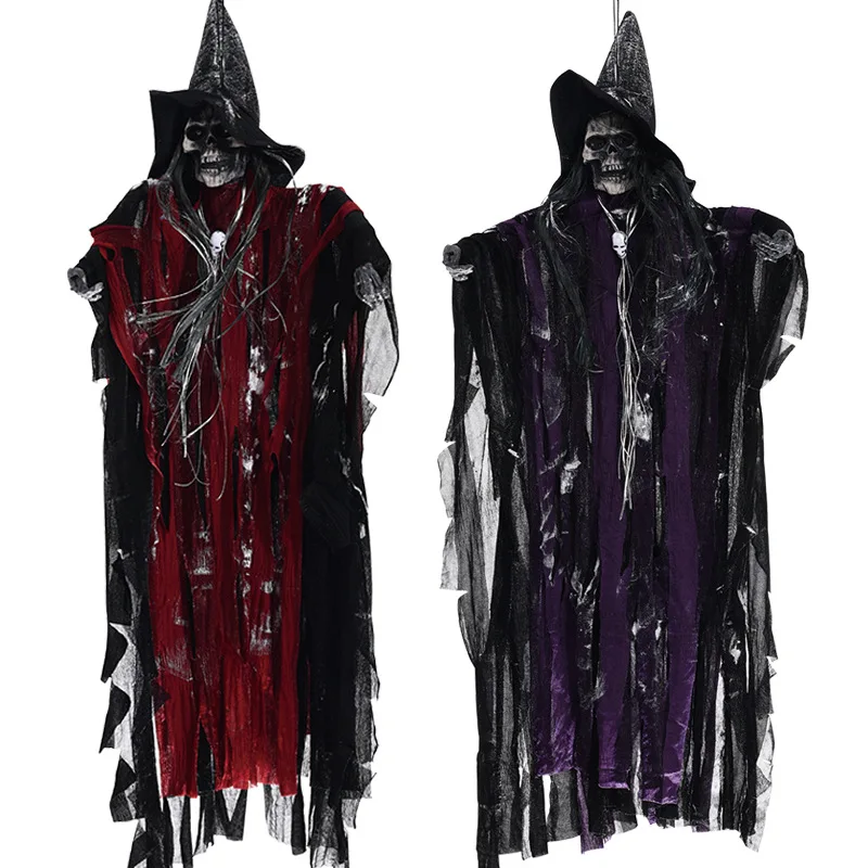 Украшение для Хэллоуина голосовое управление ужасы крики привидения украшения