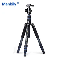 manbily cz302 carbon fiber tripod with kf 0 ball head professional portable reflexed tripod monopod travel dv dslr camera stand