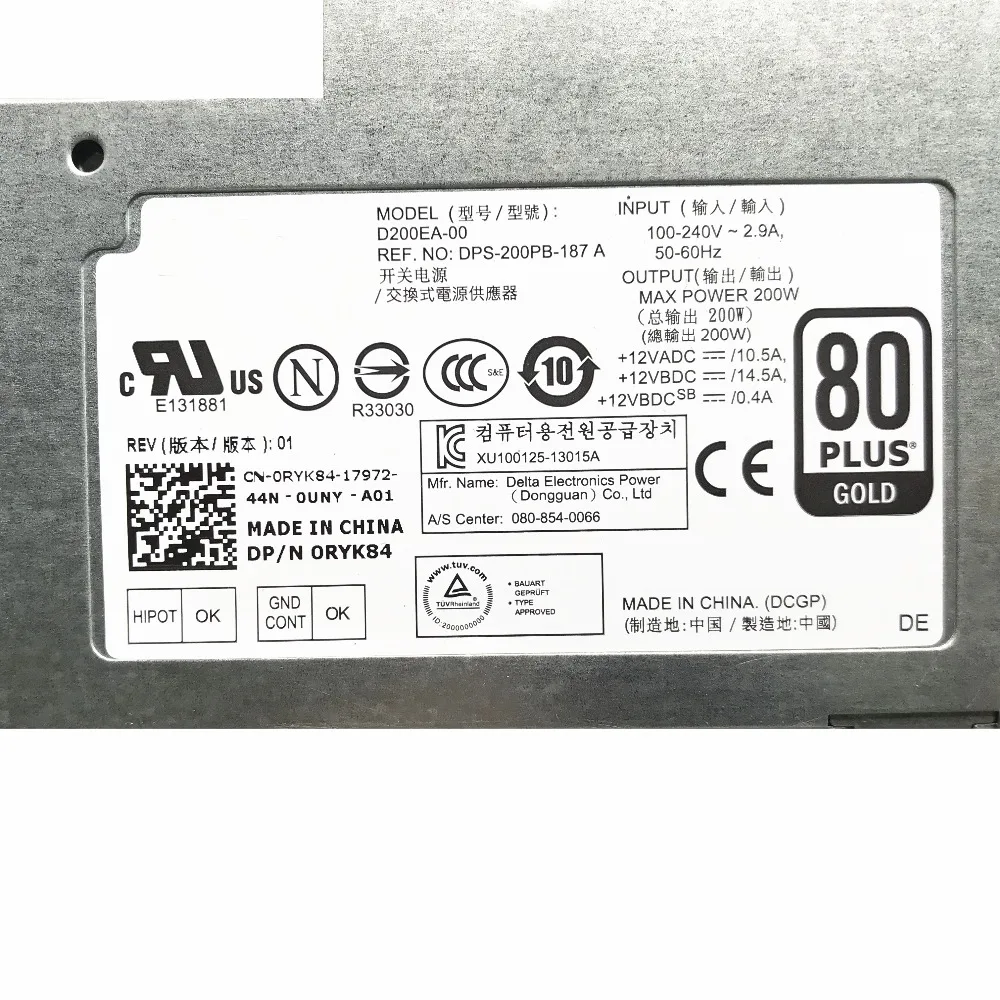 Блок питания для DELL Оригинал на 95% Новый AIO 9010 9020 2330 Вт адаптер переменного тока PSU