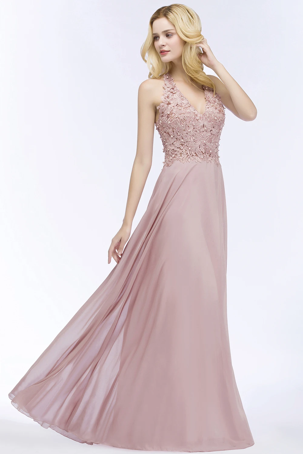 Robe demoiselle d'honneur сексуальные розовые кружевные платья подружки невесты с