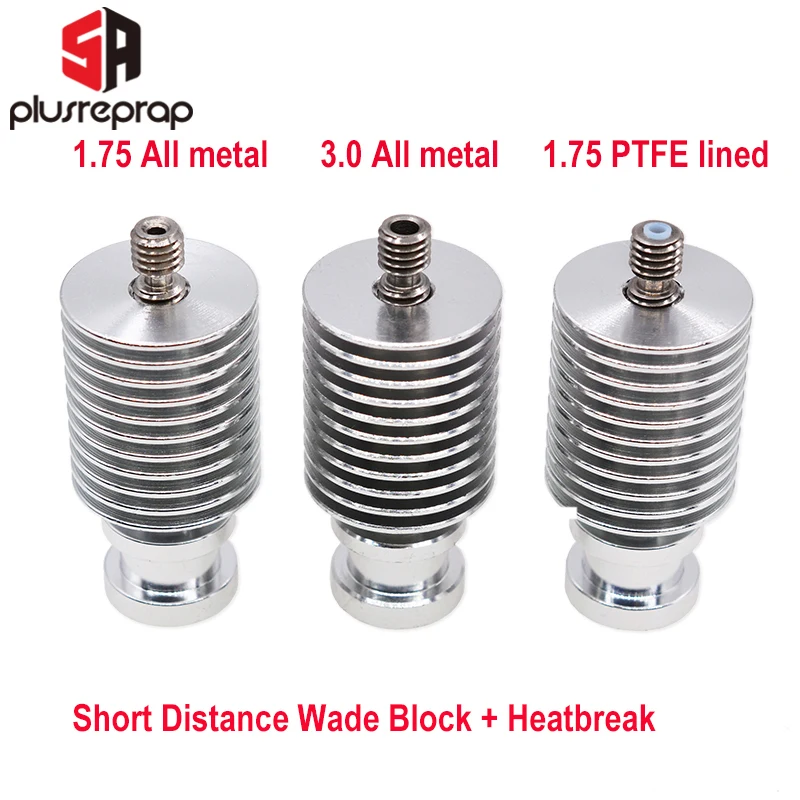V6 радиатор короткое расстояние J head Hotend полностью металлический Уэйд блок с