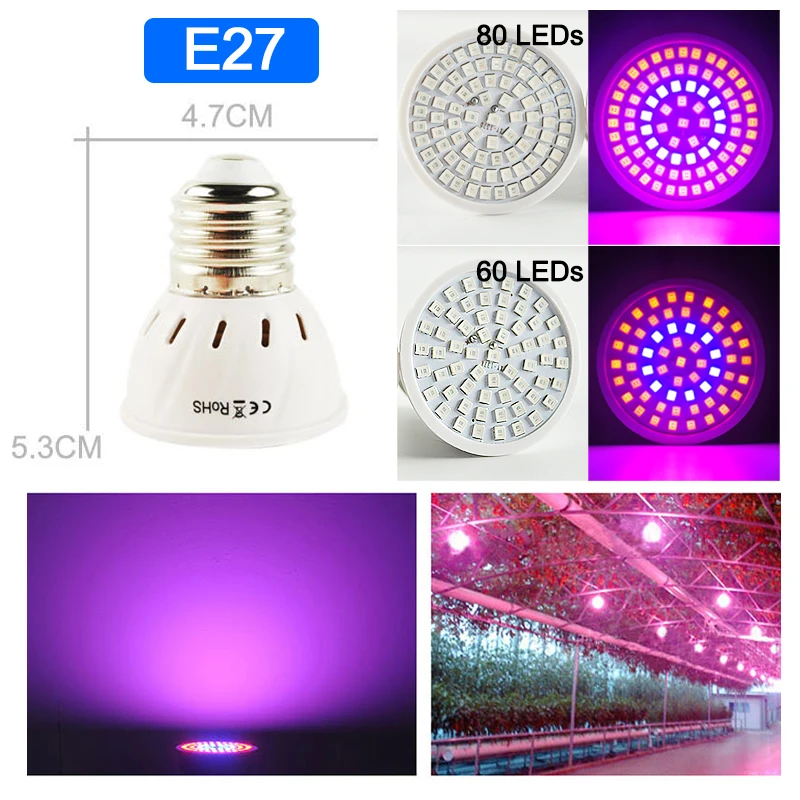 Светодиодный точечный светильник E27 Gu10 Mr16 AC/DC 12V AC 220V 240V 60/80 светодиодный s 3W 4W