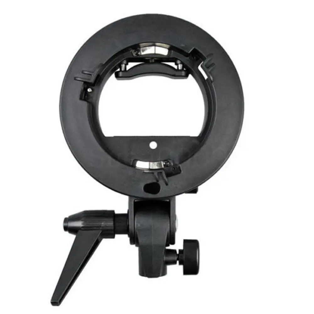 Godox 40x40 см софтбокс + S образный кронштейн держатель Bowens сумка комплект для вспышки