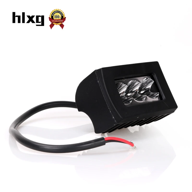 Hlxg 2шт мотоциклетный светодиодный противотуманный светильник s Трактор Рабочий