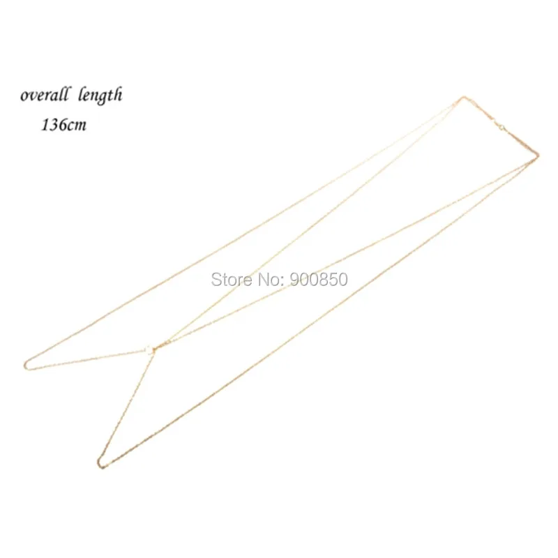 Женская цепочка на талию для бикини в простом стиле сексуальное ювелирное