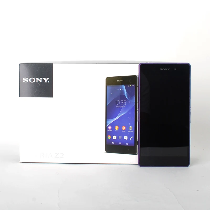 Горячие Оригинальные Sony Xperia Z2 D6503 четырехъядерный GSM 4G LTE Android смартфон 5 2 дюймов
