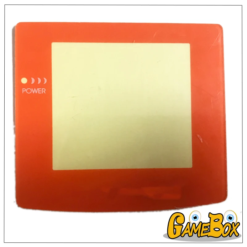 8 цветов пластиковый экран Len для nasud GBC Gameboy цветной защитный объектива консоль