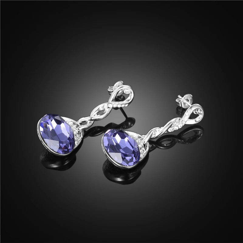 ROMAD модные Нержавеющая сталь серьги Мода счастливое лицо Emoji болтается длинный