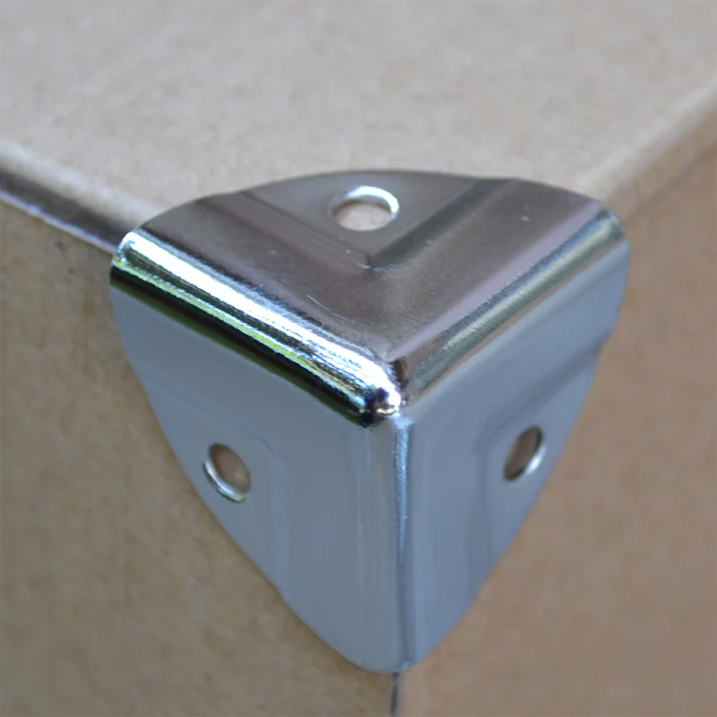 Металлический угловой кронштейн для чемодана 100 шт. угловая сумка багажа