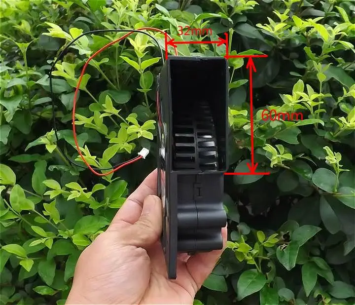 

1232 turbo fan 12 cm DC 12V brushless blower mute centrifugal exhaust BFC1212B