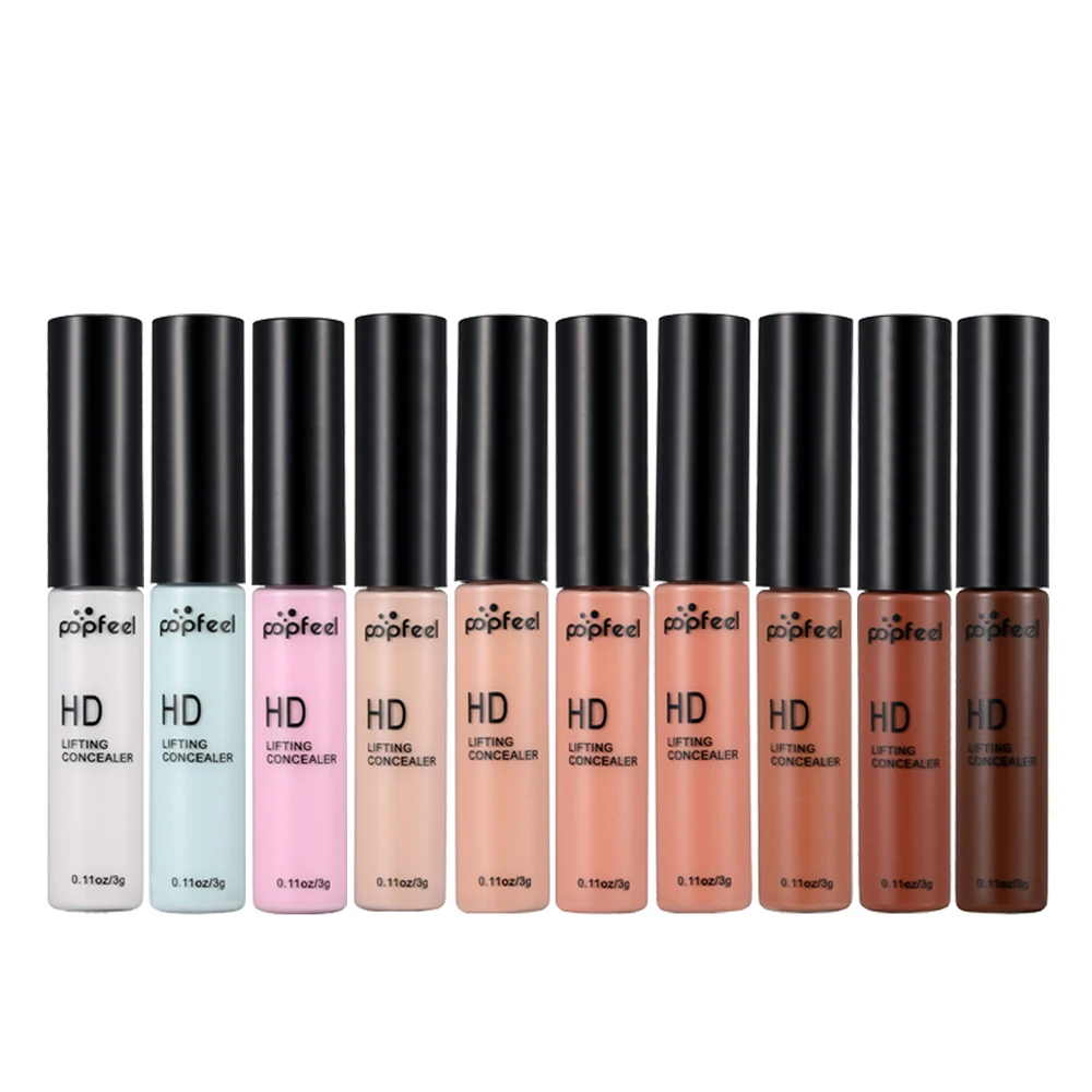 Брендовый отбеливающая жидкость Popfeel консилер для макияжа корректор цвета